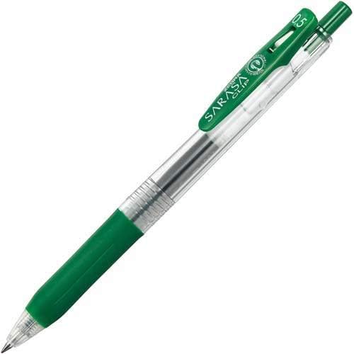 ゼブラ ジェルボールペン サラサクリップ 0.5mm JJ15-VIR ビリジアン