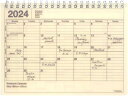 マークス 2024年 ダイアリー 1月始まり (月始) ノートブックカレンダーS アイボリー 24WDR-NB2-IV