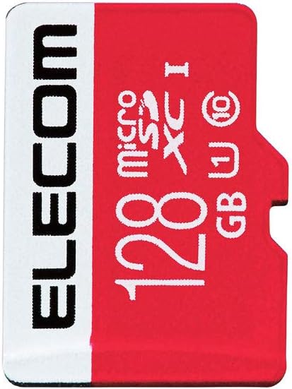 エレコム microSDXCカード 128GB UHS-I/U1/Class10 NINTENDO SWITCH動作検証済み GM-MFMS128G