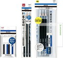 ランキング受賞!! トンボ鉛筆 MONOマークシート用鉛筆セット (ペンポーチ入り&無地鉛筆3本パック&消しゴム文字なしPE-012Pパック) + ロコネコ用紙