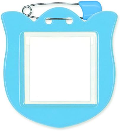 共栄プラスチック チューリップ型 名札 1枚パック C-71-1-S スカイ