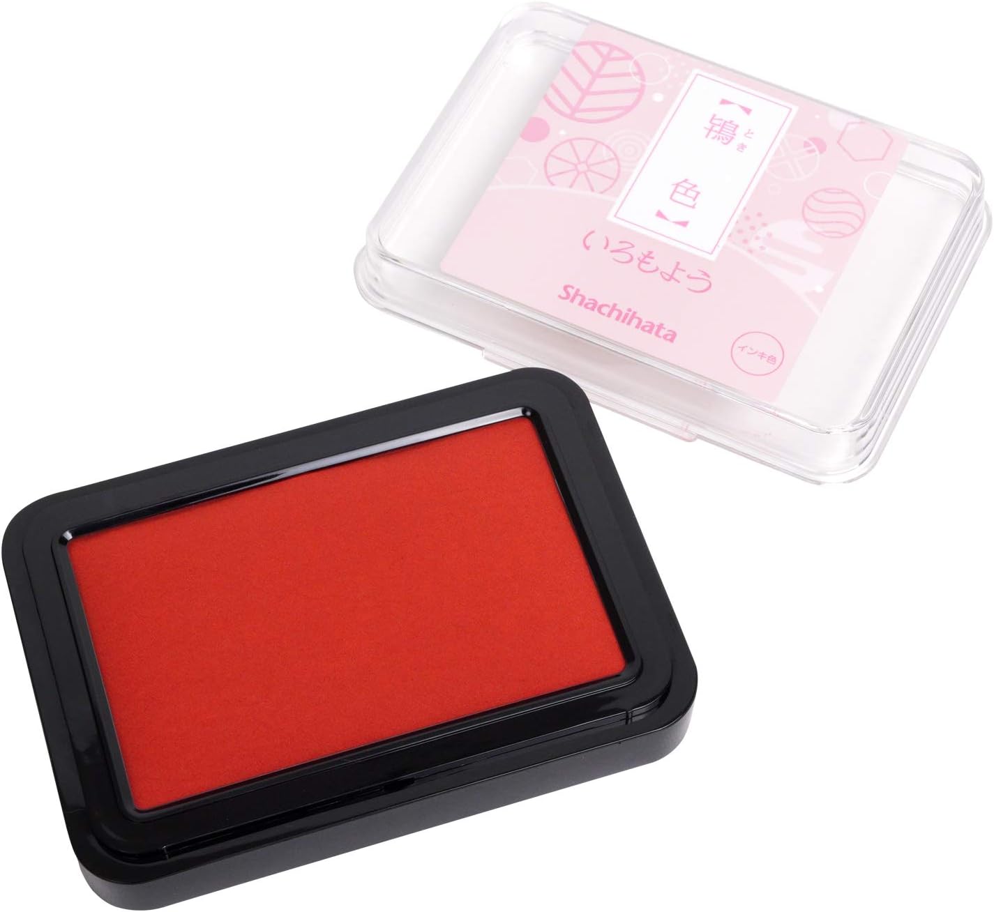 シャチハタ スタンプ台 スタンプパッド いろもよう 鴇色 (ときいろ) HAC-1-PP
