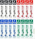 ゼブラ 油性ボールペン替芯 SK-0.7芯 BR-6A-SK【黒4/赤4/青4/緑4】+ロコネコカード
