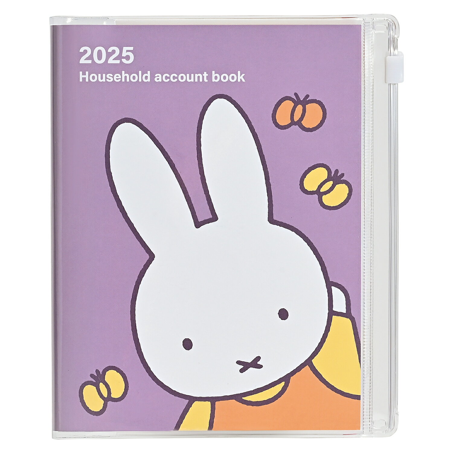 クツワ 2025年 ダイアリー A6 [月間ブロック+見開き1週間] 月始 12月始まり 家計簿付き手帳 MIFFY カメラ MF863Aのサムネイル