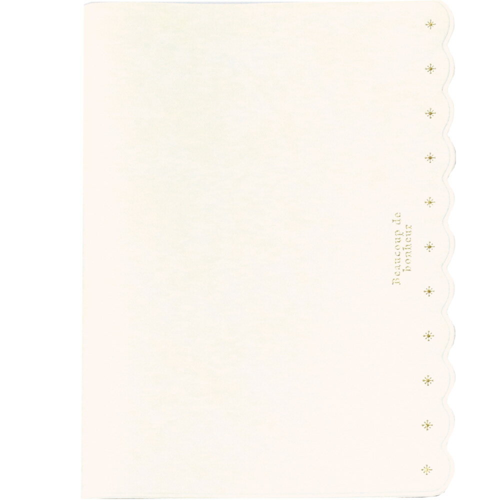 LABCLIP 2025年 ダイアリー B6 [ウィークリー ブロック] 1月始まり フリル ホワイト 2501KFR-WH