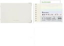 マルマン バインダー ユアンス ミニ 5穴 FM64-06 ホワイト & ルーズリーフミニ くすみカラーアソート L1445-99 + ロコネコカード