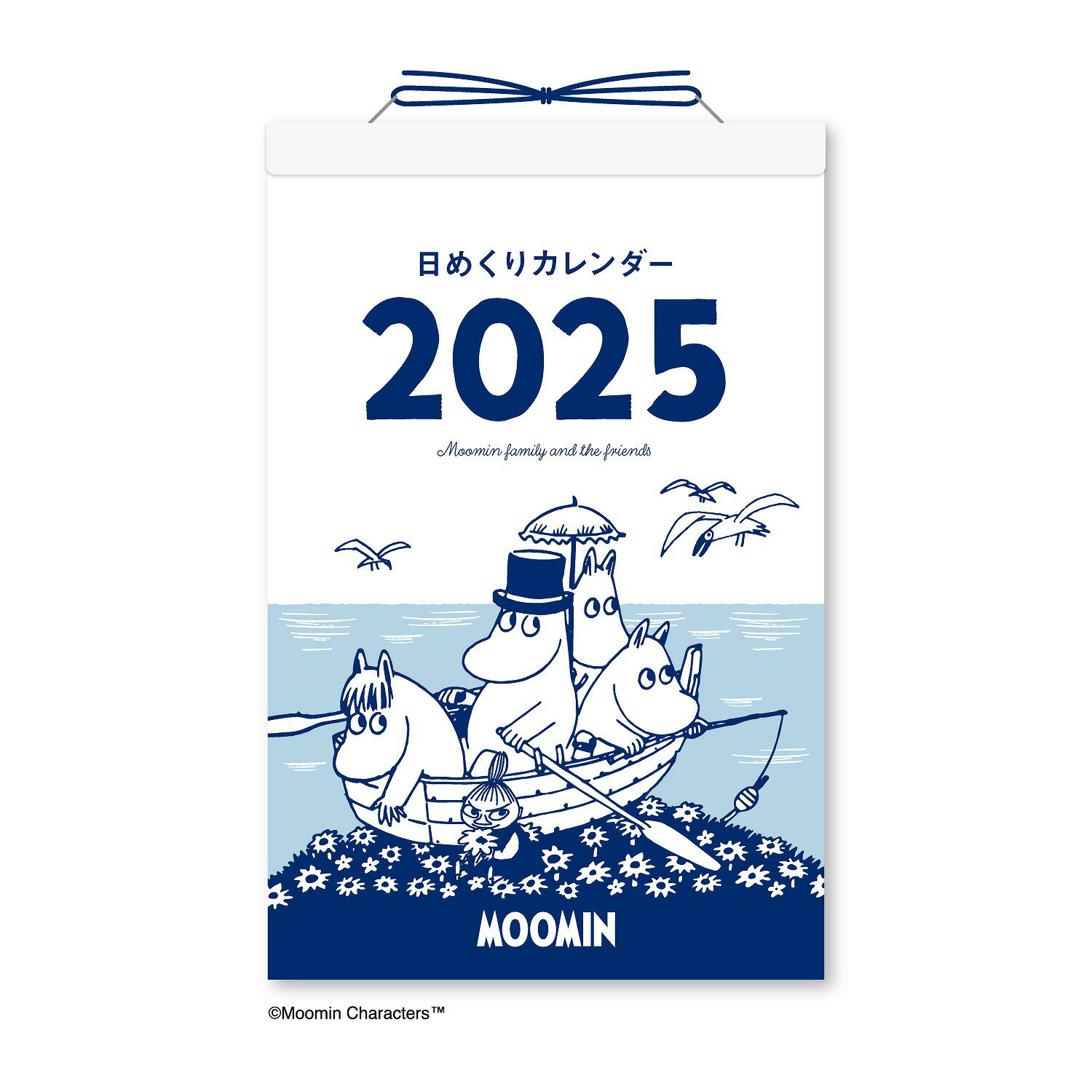 新日本カレンダー 2025年 カレンダー ムーミン日めくり NK-4211のサムネイル