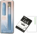 パイロット 万年筆 kakuno カクノ まどろみカラー P-FLA-1 F(細字)+カートリッジ まどろみライトブルー