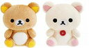 サンエックス リラックマ てのりぬいぐるみ リラックマ & コリラックマセット(各1) + ロコネコカード