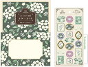 エヌビー社 レターWANOWA 花鞠 & 和風シール大 WANOWA 花鞠 セット + ロコネコカード
