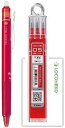 パイロット フリクションボール ノック LFBK-23【本体x1+替芯3本入りx1】+ロコネコカード (レッド 0.5mm)