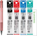 パイロット 多色ボールペン ジュースアップ4 LKJP-60S4-C コーラル【本体1+替芯 黒1/赤1/青1/緑1】+ ロコネコカード