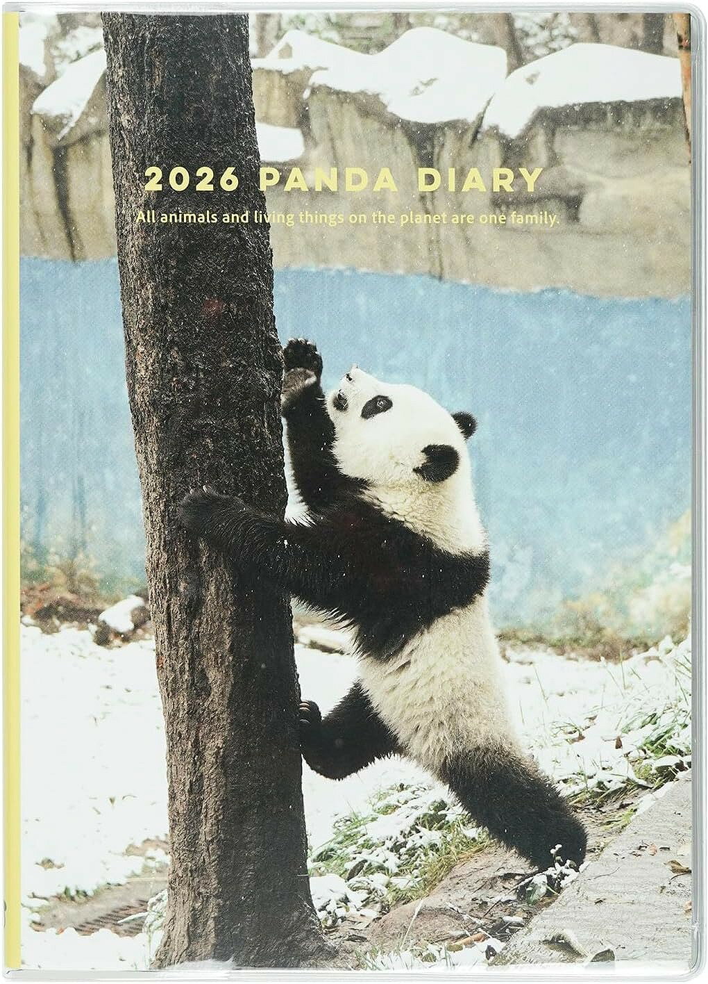 グリーティングライフ 2026年 ダイアリー 1月始まり B6 [マンスリー+ウィークリー] パンダ (ソフトカバー) CD-1381-PA