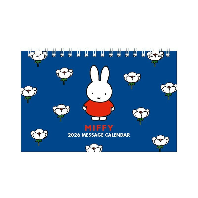 ランキング受賞!! スクエア 2026年 デスクカレンダー 卓上 ワイドサイズ ミッフィー ディックブルーナ ..