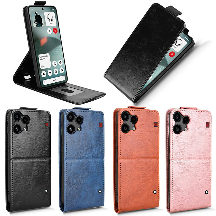 Rakuten - nothing phone3a lite ケース ナッシングフォン3a lite ケース Nothing Phone (3a) lite ケース カバー 手帳型 耐衝撃カバー 縦開き TPU&PUレザー おしゃれ スタンド機能 カード収納 軽量 ストラップホール付き Nothingフォン3a lite ケース 手帳型カバー