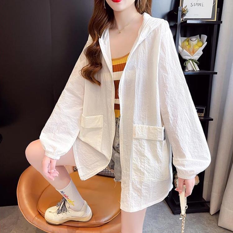 アウトドア ウィンドブレーカー 薄手 ゆったり 夏 フード付き 大きいサイズ 春 ブルゾン 登山 サマージャケット アウター スポーツ 軽量 UVカット 速乾 薄手 キャンプ レディース ito0101-10050994 イトウショップ20 サンプル画像3