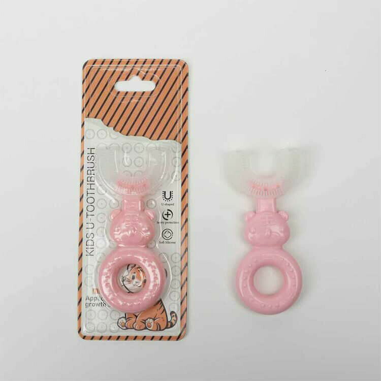 U型歯ブラシ キッズ こども U字歯ブラシ 赤ちゃん 子供用歯ブラシ 6個入り 歯ブラ...