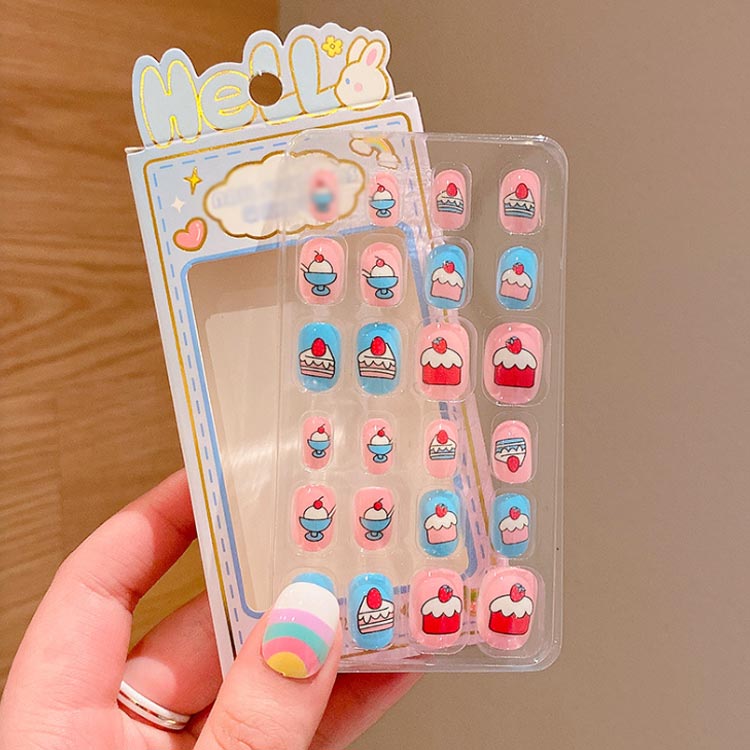 女の子 ネイルチップセット キッズ用 ネイルチップ キッズ 可愛い つけ爪 子供 キ...