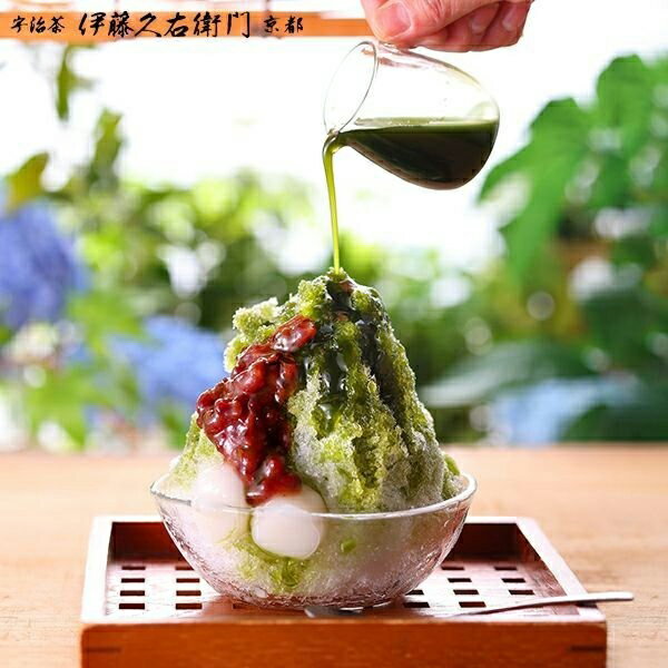 宇治金時の氷みつ かき氷 シロップ § 和菓子 高級 出産 お土産 箱入り 抹茶菓子 和スイーツ 生茶 贈り物 内祝い お返し ギフトセット 送料無料 お祝い ギフトのサムネイル
