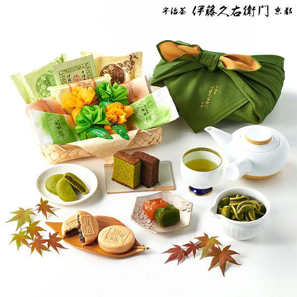 敬老の日ギフト プレゼント 送料無料　竹かごセット § カステラ お菓子お茶 スイーツ 詰め合わせ 贈り物 抹茶 宇治茶 お取り寄せ スイーツ 実用的 ギフト グルメ 食品 スイーツギフト