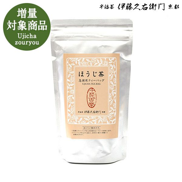 お茶 抹茶 スイーツ 【3980円以上で送料無料対象】【増量】++ ほうじ茶ティーバッグ 5g 12p 3袋セット 2袋＋1袋サービス§抹茶スイーツ お菓子 宇治茶 お取り寄せに 京都のお茶屋 伊藤久右衛門 …