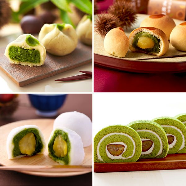 宇治抹茶スイーツ詰合せ 秋みのり 四選§土産 秋 洋菓子 お菓子 詰め合わせ 和菓子 高級 抹茶 栗だいふくお菓子 贈り物 内祝い お返し ギフトセット 送料無料 お祝い スイーツ ギフトのサムネイル