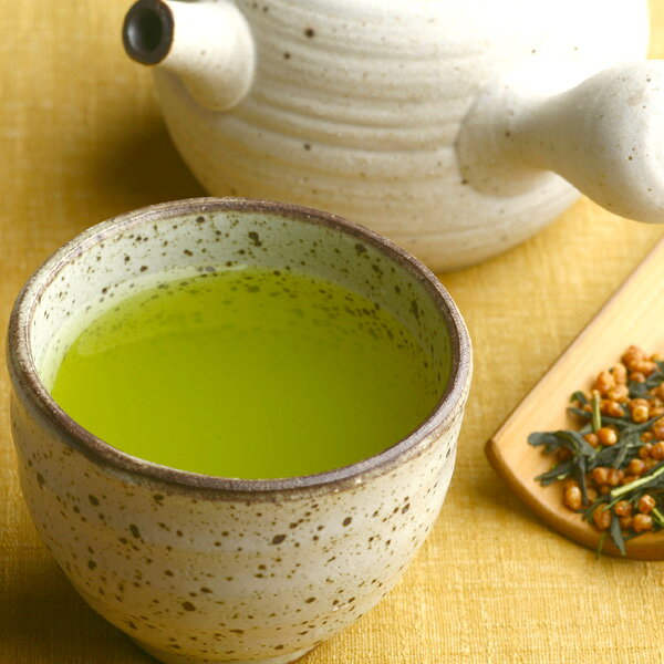 抹茶入り 玄米茶 茶葉 160g 袋入り § 緑茶お茶 高級 日本茶 専門店 お取り寄せ 京...