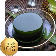 　宇治抹茶水ようかん　6個入り宇治のお茶屋作挽きたて抹茶をたっぷり使った濃厚抹茶味です。