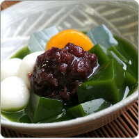 宇治抹茶あんみつ　6個入送料込み※6月5日(月)以降の出荷になります宇治のお茶屋作挽きたて抹茶...