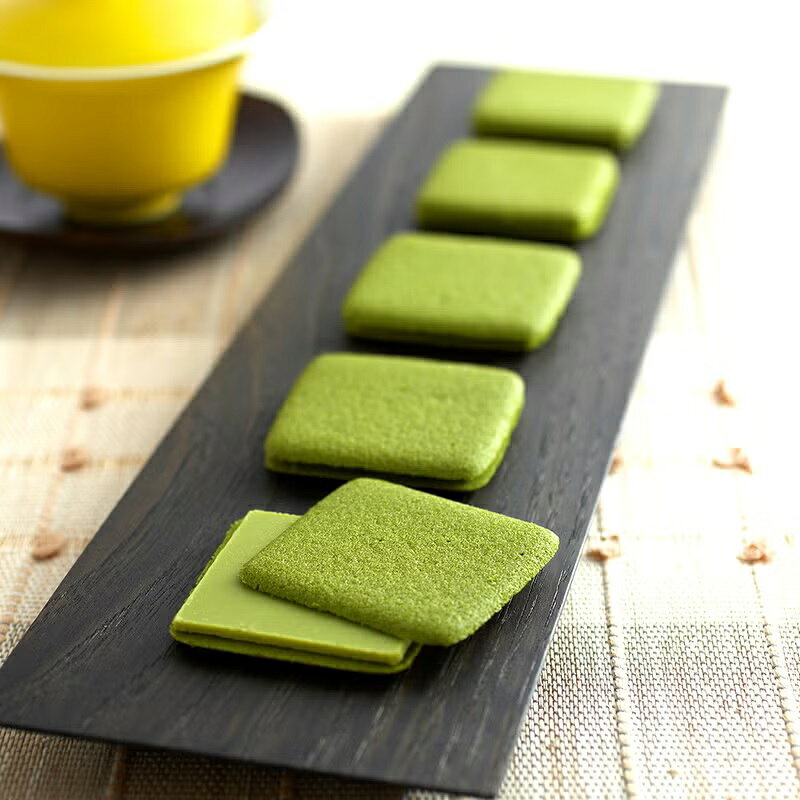 敬老の日 2026 お菓子 人気プレゼント 宇治抹茶ラングドシャ 葉ごろも 10枚 箱入 個包装 チョコ クッキー § チョコレ…