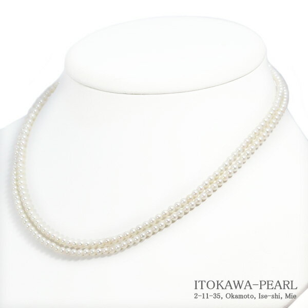 Rakuten - ベビーパールロングネックレス(82cm)あこや真珠ネックレス＜3～3.5mm＞N-12991