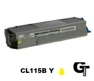 富士通 Fujitsu CL115B イエローリサイクルトナー　互換トナー Fujitsu Printer XL-C2340