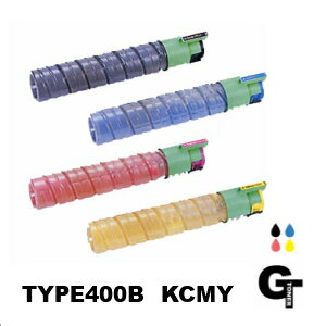 Generic Products - 【ポイント5倍】RICOH リコー IPSiOトナータイプ400B 選べる4本セット リサイクルトナー　互換トナー IPSiO CX400 SP C411 SP C411-ME C420 SP C420ME