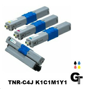 Generic Products - 【ポイント5倍】送料無料 OKI 沖データ TNR-C4J K1 C1 M1 Y1 選べる4本セット リサイクルトナー　互換トナー C5800n C5800dn C5900dn