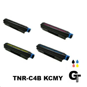 Generic Products - 【ポイント5倍】OKI 沖データ TNR-C4B 色選べる4本セット 国産 リサイクルトナー　互換トナー マイクロライン MICROLINE 5400 5100 5300 5200 3100 4色