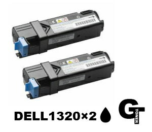 Rakuten - DELL デル 1320C Kブラック 2本セット リサイクルトナー　互換トナー 1320C 1320cn