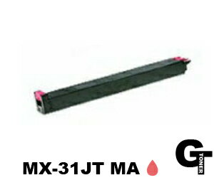 Generic Products - SHARP シャープ MX-31JT MA マゼンタ リサイクルトナー　互換トナー 送料無料 MX-2301FN MX-2600FG MX-2600FN MX3100FG MX-3100FN