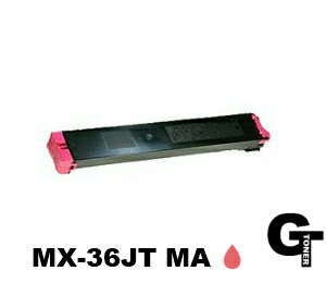 SHARP シャープ MX-36JTMA 国産リサイクルトナー　互換トナー マゼンタ M赤 MX-2610FN MX-2640FN MX-3110FN MX-3140FN MX-3610FN MX-3640FN mx36 mx36jt