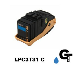 EPSON エプソン LPC3T31 Cシアン リサイクルトナー　互換トナー LP-M8040 LP-M8040A LP-M8040F LP-M8040PS LP-M804AC5 LP-M804FC5 LP-S8160　LP-S8160PS LP-S81C7