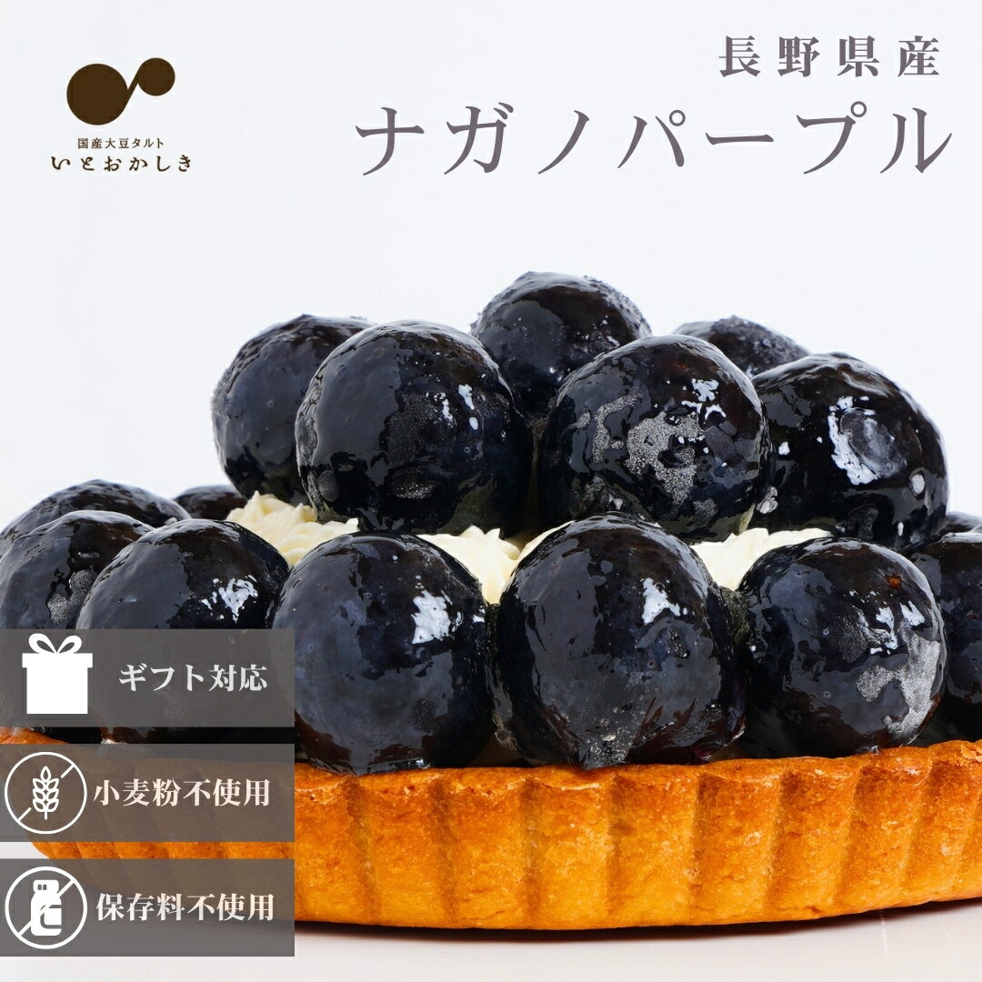【最大800円OFFクーポン配布中】ナガノパープルタルト スイーツ ケーキ タルト 長野県産 ナガノパープル フルーツ ホール 5号 取り寄せ 冷凍 ギフト 贈...