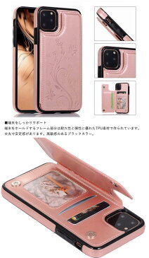 iphone12 ケース iphone12 miniケース iphone11 pro/Max ケース iPhone11 XR ケース 背面カード収納付 ケース おしゃれ iPhoneXS Max　iphone8カード収納 ケース 薄型 シンプル ベルトなし カード入れ ポケット収納 かわいい TPU ケース【YUPT】