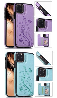 iphone11ケースおしゃれiphone11proケースiPhoneXRケースiphonexsケース背面カード収納付ケースおしゃれiPhoneXSMaxiphone8カード収納ケース薄型シンプルベルトなしカード入れポケット収納軽量PUiphoneかわいいTPUケース