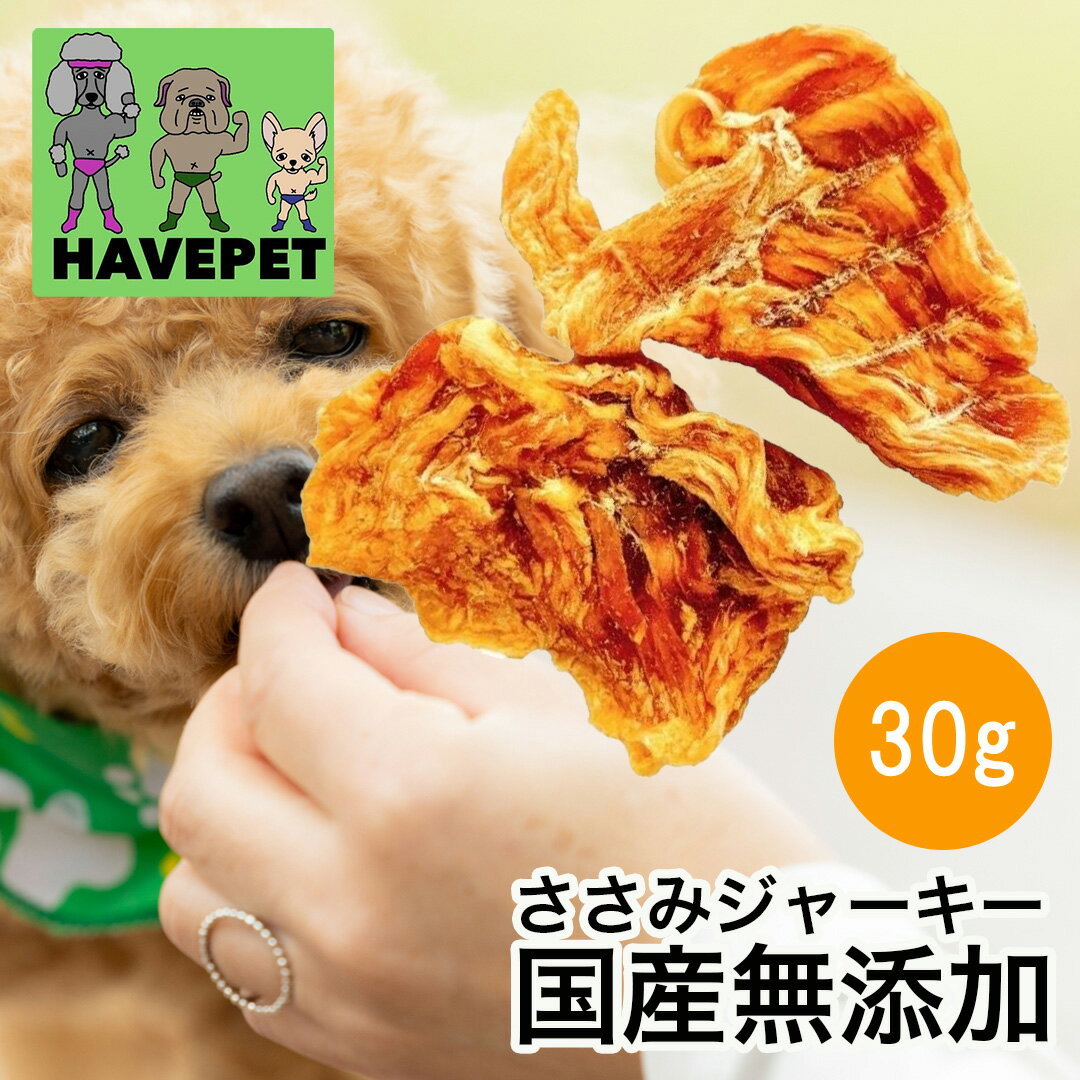  犬 おやつ お試し 送料無料 ささみジャーキー30g 犬のおやつ ささみ チキン 鶏肉 国産 無添加 ささみジャーキー 大袋 大型犬 硬い 歯石 ドックフード 犬用 健康 大袋 硬い アレルギー グレインフリー