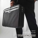 アタッシュケース A3 2ルーム ビジネスバッグ ブリーフケース フライトケース パイロットケース メンズ 2室式 45cm A3 B4 A4 WELLINGT...
