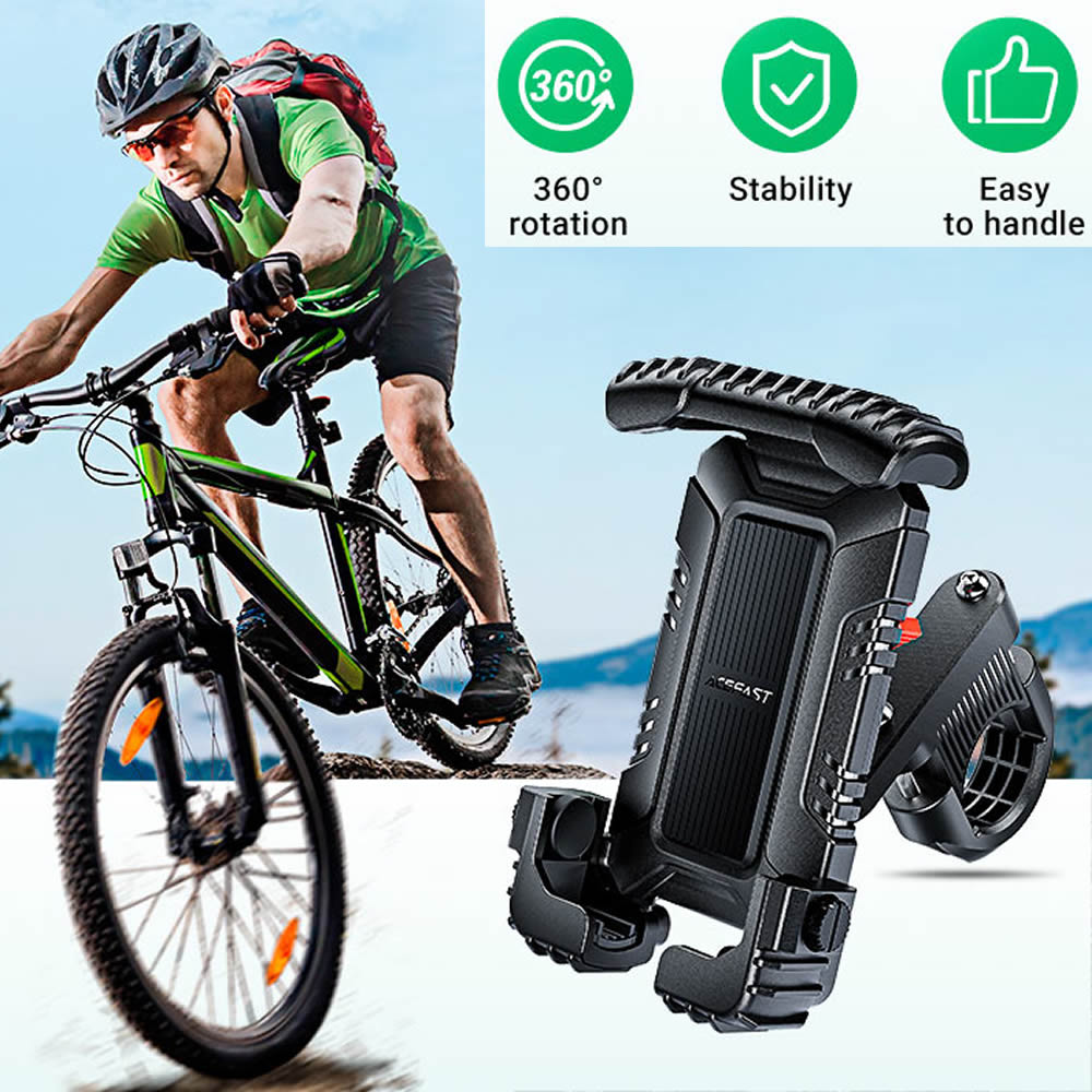 AceFast 自転車 スマホ ホルダー バイクホルダー iPhone 14 13 12 11 Pro Max iPho...