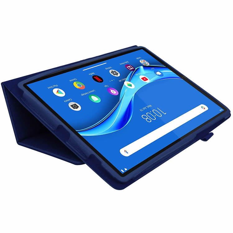 Lenovo Tab M10 Plus ケース LAVIE Tab E TE510/KAS PC-TE510KAS スタンド機能付きケース　二つ折　カバー　薄型　軽量型　スタンド機能　高品質PUレザーケースLAVIE Tab E TE510/KAS PC-TE510KAS対応