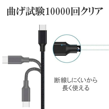 3in1 急速充電対応 Type-C /iPhone / Micro-USB ケーブル 1.2m android端末用ケーブル iOS用ケーブル Type-C スマホ ケーブル 断線しにくい 頑丈 急速充電 絡まない 長い 充電ケーブル
