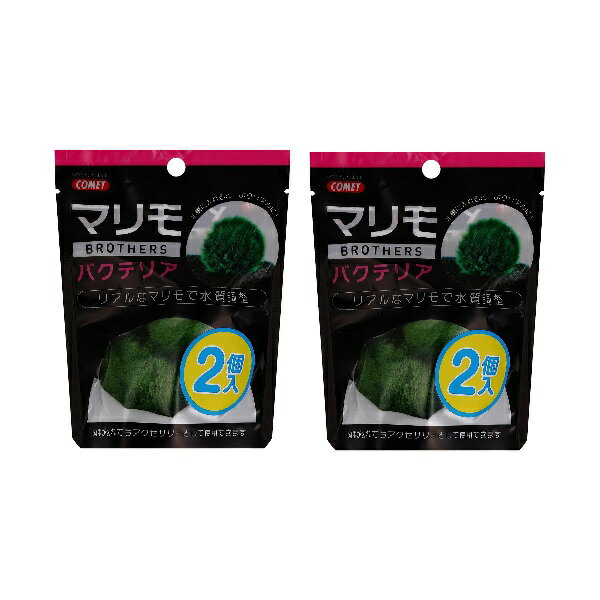 コメット COMET イトスイ【2袋セット】マリモブラザーズ バクテリア 2個（2袋×2個）水槽用アクセサリ 水槽用飾り かざり マリモ 水質調整 メーカー直販 送料無料