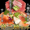 【一番人気!丼3種セット】 国産 黒マグロ丼 海鮮丼 サーモン丼 食べ比べ 海鮮セット 取り寄せ 詰め合わせ お取り寄せ カンパチ ホタテ エビ 海鮮 お取り寄せ 海鮮丼の具 北海道グルメ ギフト 贈り物 御中元 お中元 ギフト ご贈答 おせち お節 おせち料理