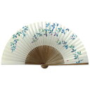 男女兼用 京扇子 唐木骨 萩